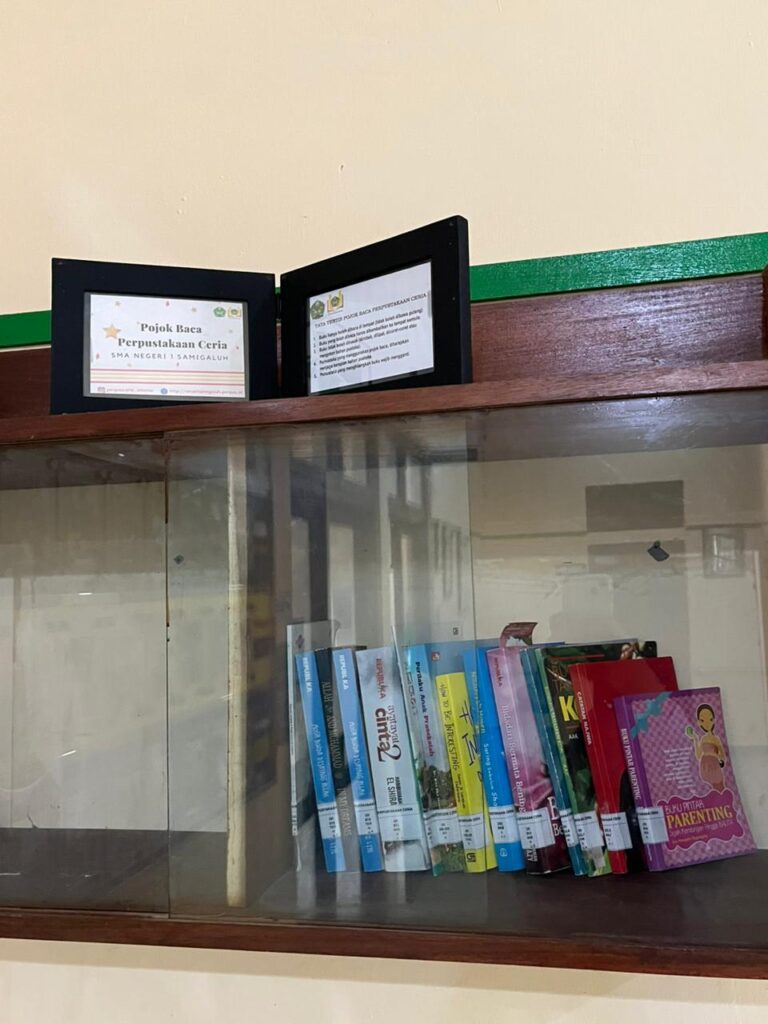 MoU Perpustakaan Ceria SMAN 1 Samigaluh dengan Puskesmas, KUA, Kecamatan dan Koramil Samigaluh dalam penyediaan buku bacaan untuk pojok baca instansi_2026